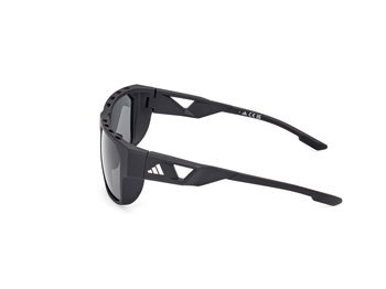 Das Bild zeigt die Bügel der Adidas Sport Sonnenbrille SP0102 02N.